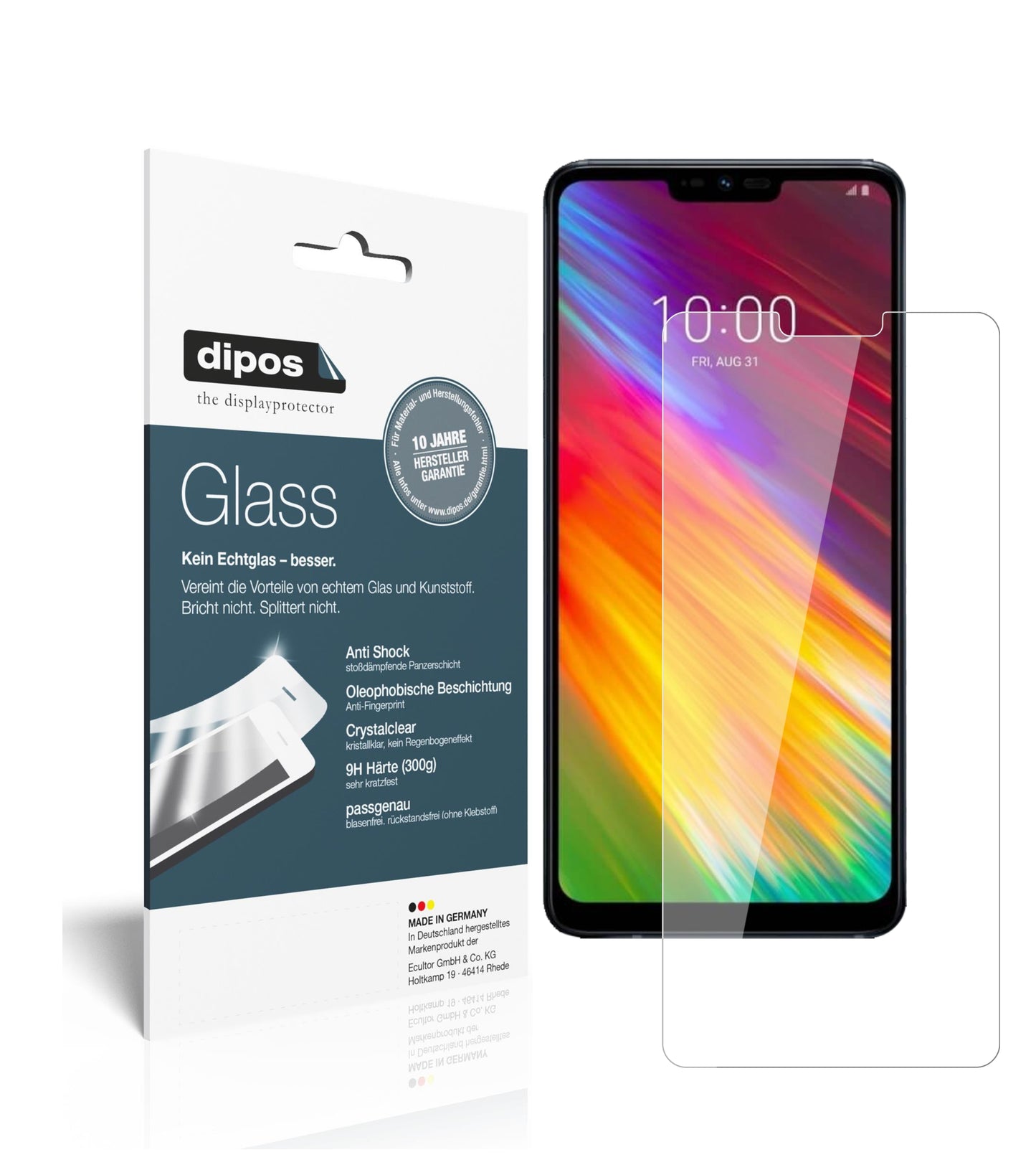 Perfekte Passform und ultimative Qualität: Unser 9H Panzerglas bietet Schutz für LG-G7 One