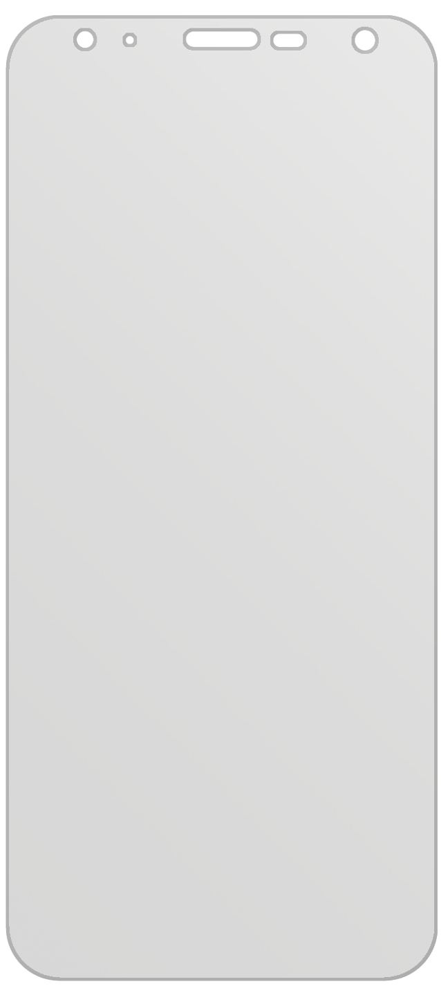 dipos Displayschutz für LG K12 Plus, mattierte Oberfläche, geringe Dicke und perfekte Passform