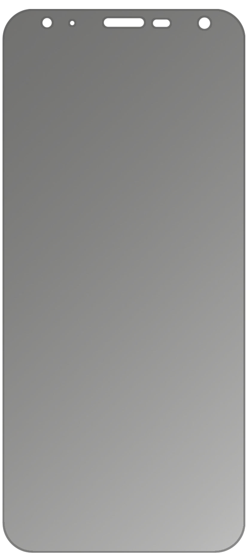 dipos Displayschutz für LG K12 Plus, mattierte Oberfläche, Blickschutzfilter und perfekter Passform