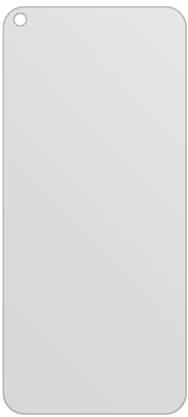 dipos Displayschutz für LG Q61, mattierte Oberfläche, geringe Dicke und perfekte Passform