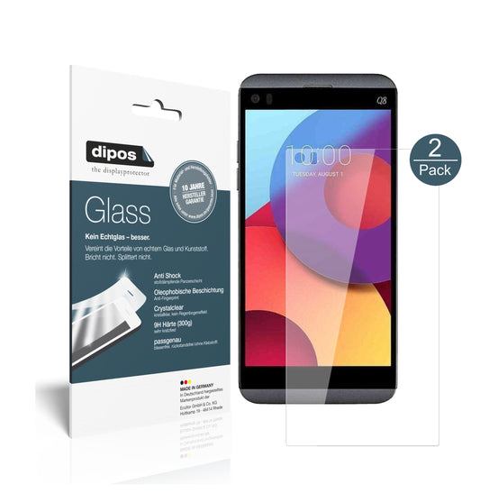 Perfekte Passform und ultimative Qualität: Unser 9H Panzerglas bietet Schutz für LG-Q8