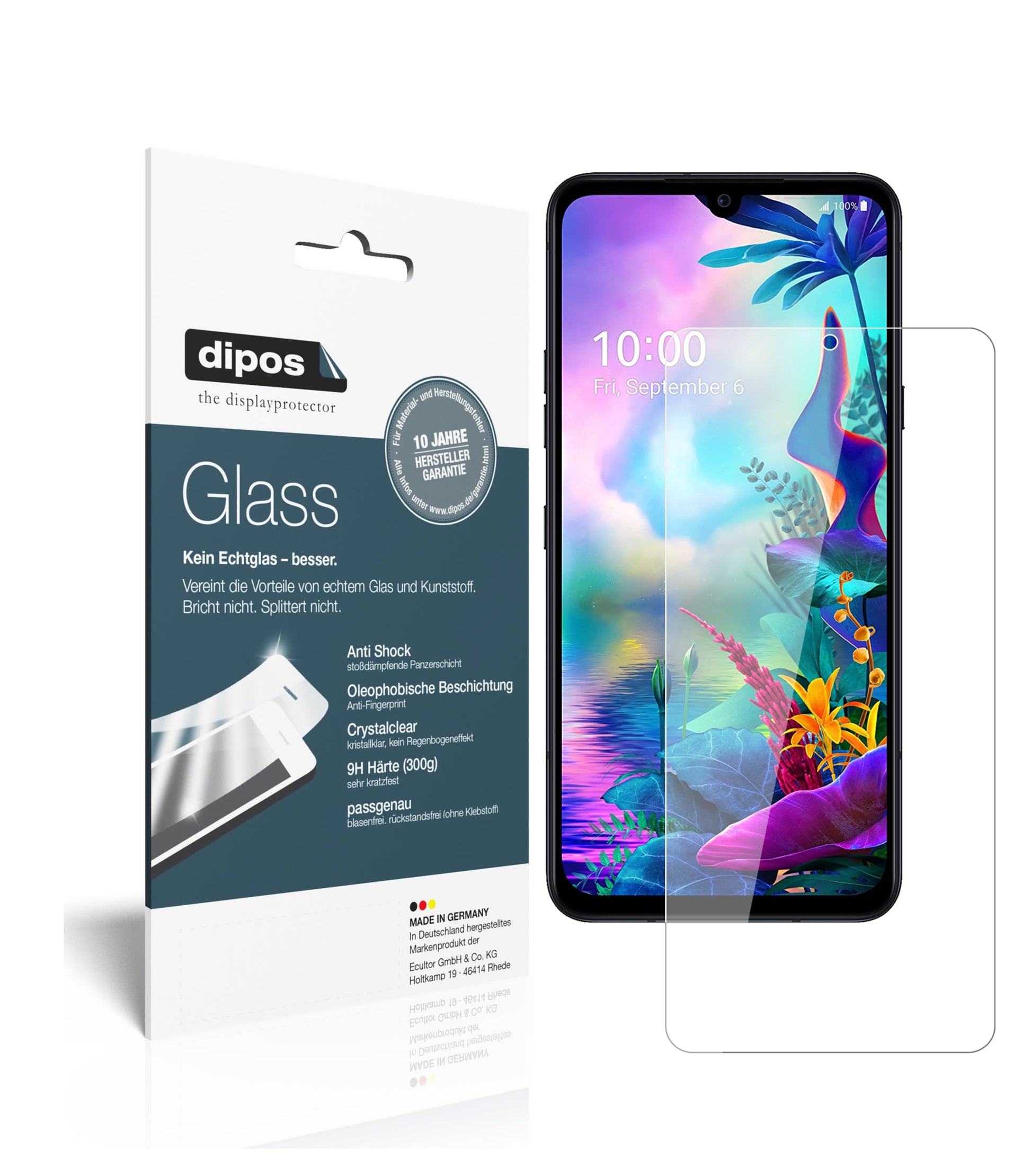 Perfekte Passform und ultimative Qualität: Unser 9H Panzerglas bietet Schutz für LG-V50s ThinQ