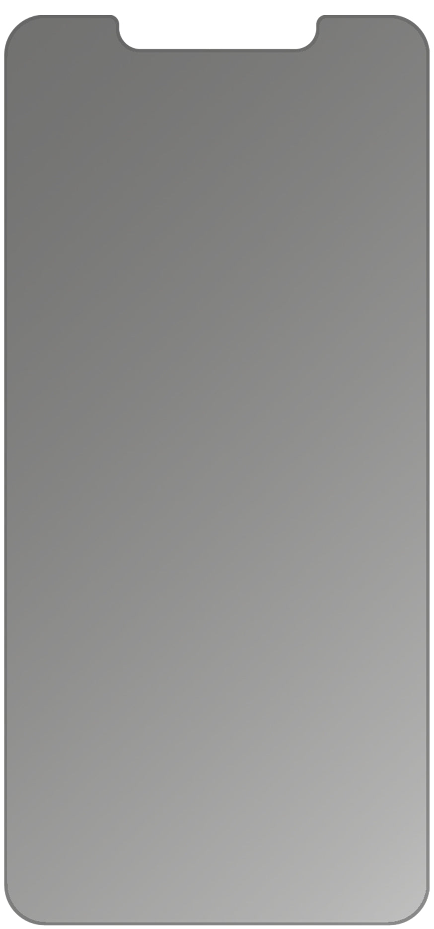 dipos Displayschutz für LG W10, mattierte Oberfläche, Blickschutzfilter und perfekter Passform