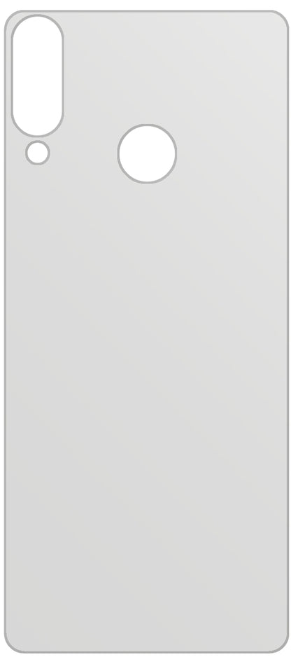 dipos Displayschutz für LG W30 Rückseite, mattierte Oberfläche, geringe Dicke und perfekte Passform