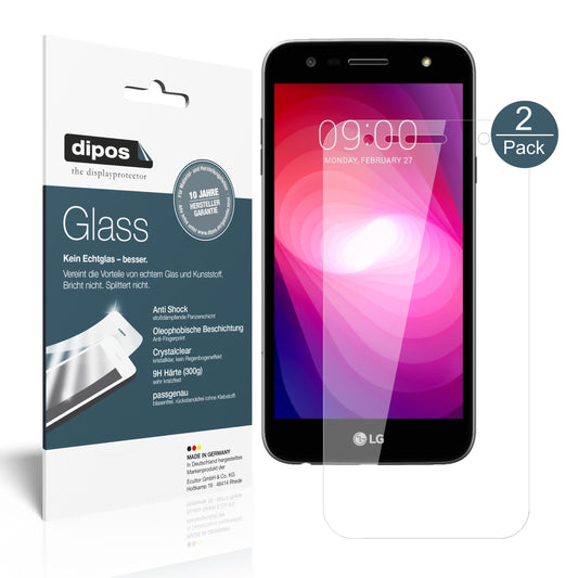 Perfekte Passform und ultimative Qualität: Unser 9H Panzerglas bietet Schutz für LG-X Power 2