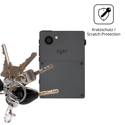 4x Schutzfolie matt für Light Phone 3 Rückseite Display-Schutzfolie