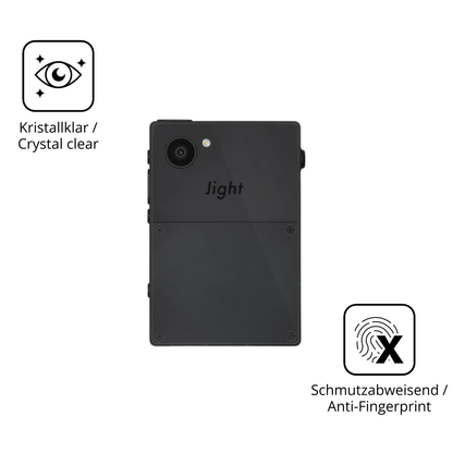 2x 9H Schutzfolie für Light Phone 3 Rückseite Panzerfolie