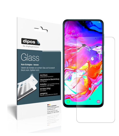 Screen Protector for I Samsung Galaxy A70 I matte I Flexible Glass 9H dipos