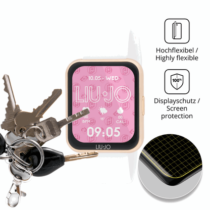 dipos Displayschutz für Liu Jo Voice Slim 2.0 SWLJ201, transparente Oberfläche, geringe Dicke und perfekte Passform