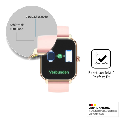 Besonders flexibler Displayschutz mit Anti-Shock-Schicht im Materialmix