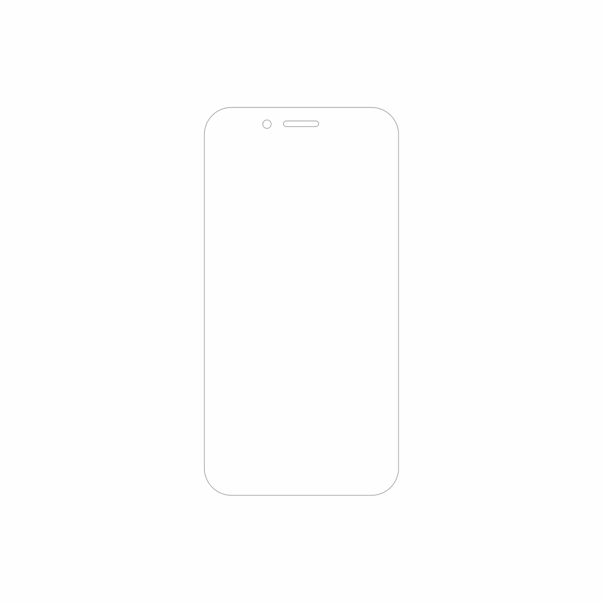 dipos Displayschutz für Logicom Link, mattierte Oberfläche, geringe Dicke und perfekte Passform