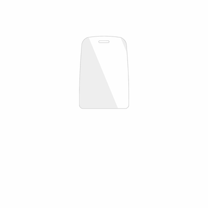 dipos Displayschutz für Logicom P199e, transparente Oberfläche, geringe Dicke und perfekte Passform