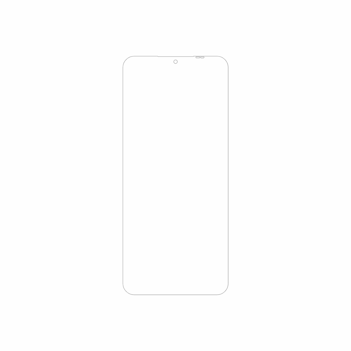 dipos Displayschutz für Logicom Smart Pro, mattierte Oberfläche, geringe Dicke und perfekte Passform