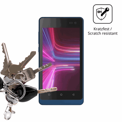 dipos Displayschutz f�r Logicom Wave, mattierte Oberfl�che, robuste Festigkeit und perfekte Passform