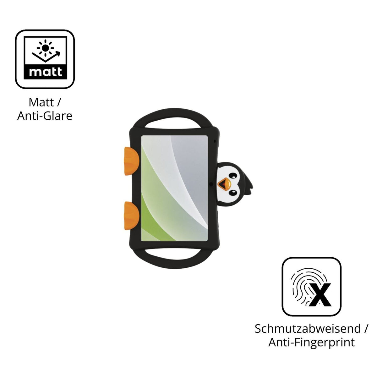 2x Screen Protector for Logicom Logikids 11 Protection Anti Glare dipos