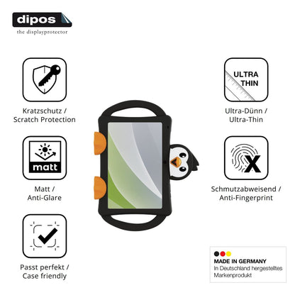 2x Screen Protector for Logicom Logikids 11 Protection Anti Glare dipos