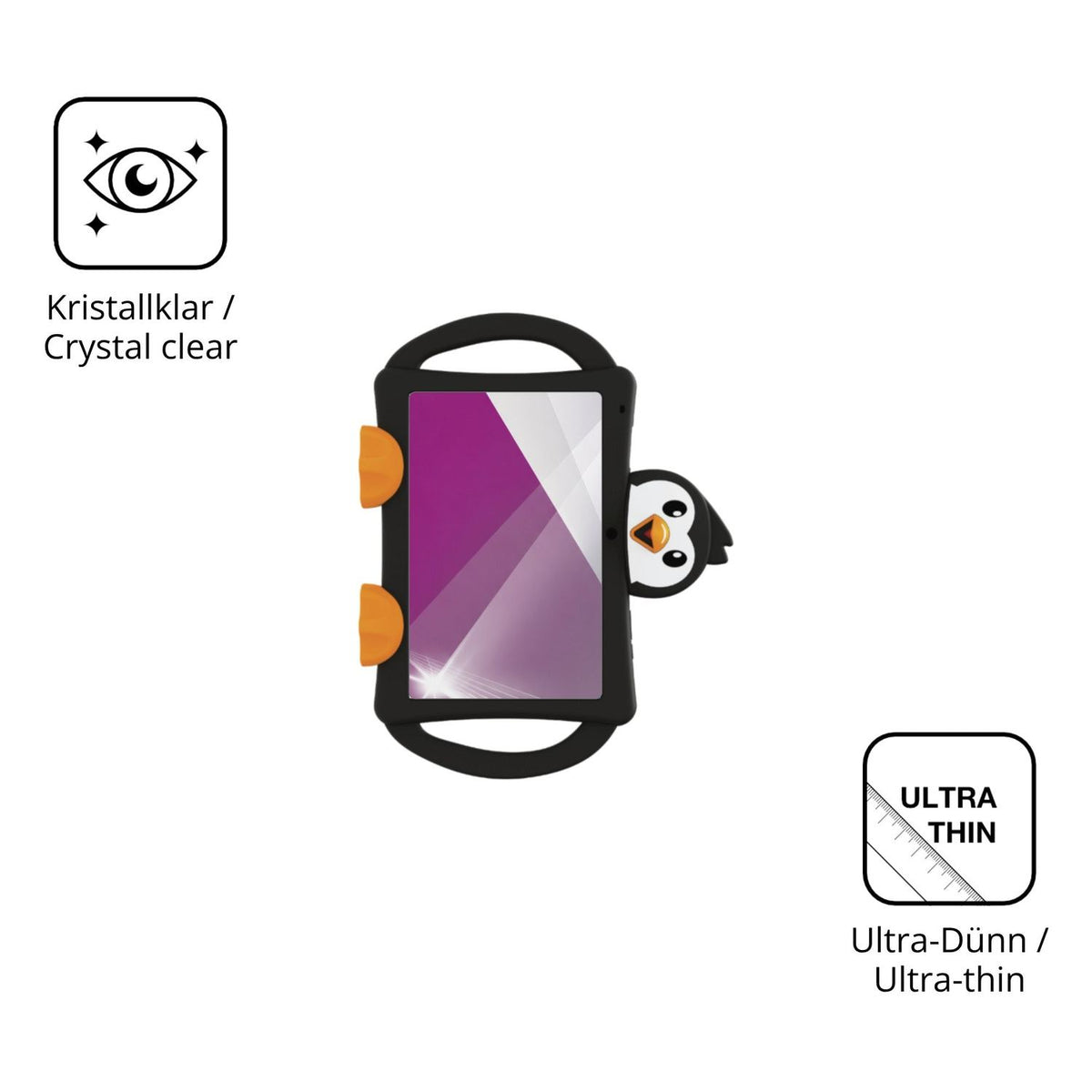 2x Screen Protector for Logicom Logikids 11 Protection Crystal Clear dipos