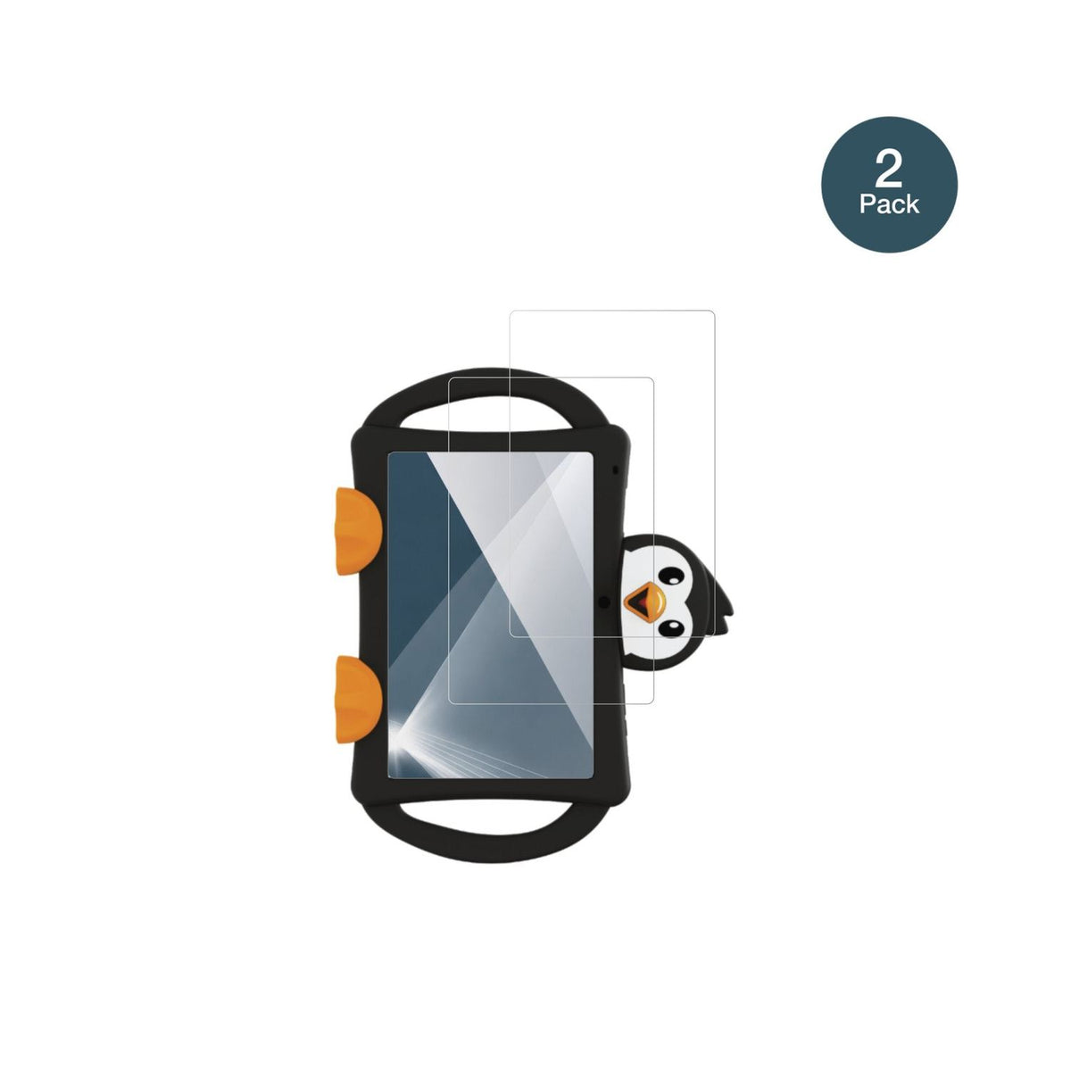 2x Screen Protector for Logicom Logikids 11 Flexible Glass 9H dipos