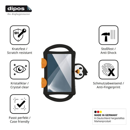 2x Screen Protector for Logicom Logikids 11 Flexible Glass 9H dipos