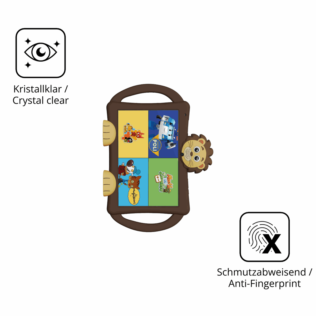 2x Screen Protector for Logicom Logikids Star Flexible Glass 9H dipos