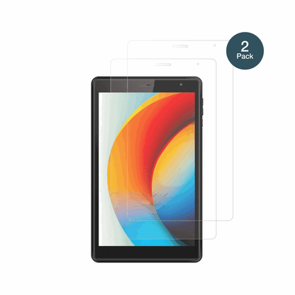 LogicomTab 80 8 Zoll mit aufgebrachter dipos Panzerfolie, die lästige Fingerabdrücke minimiert
