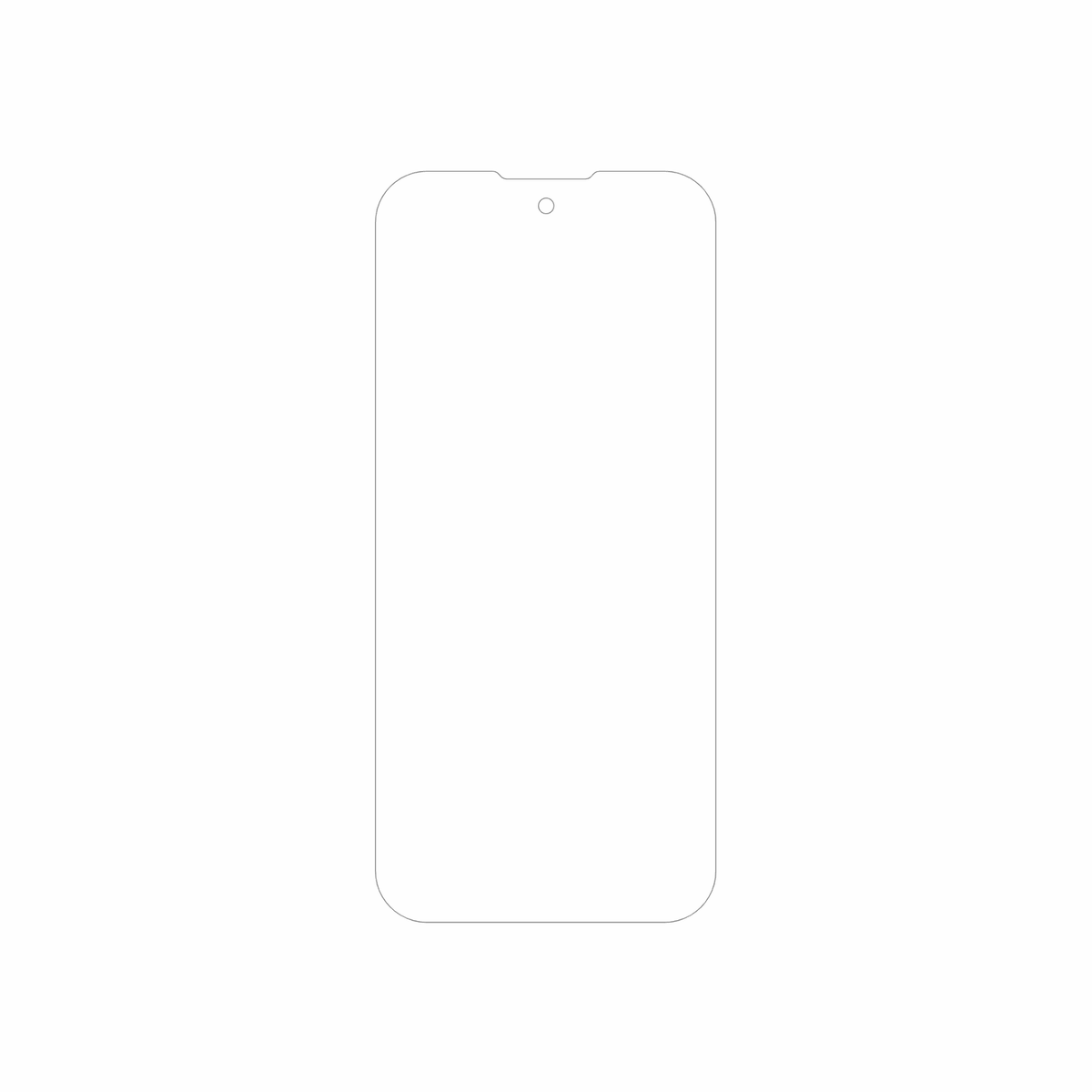 dipos Displayschutz für Longben XS19 Pro, mattierte Oberfläche, geringe Dicke und perfekte Passform