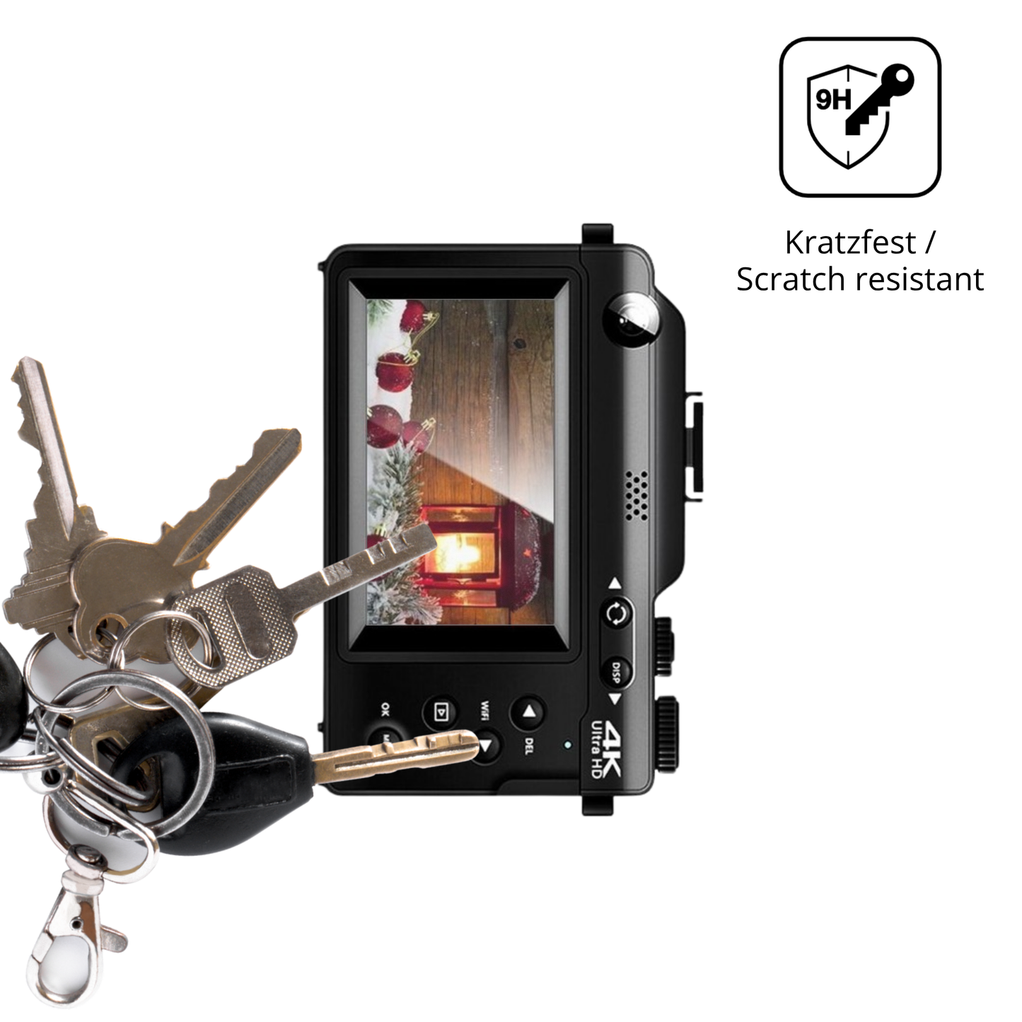 dipos Displayschutz für LONGYI X9, mattierte Oberfläche, robuste Festigkeit und perfekte Passform