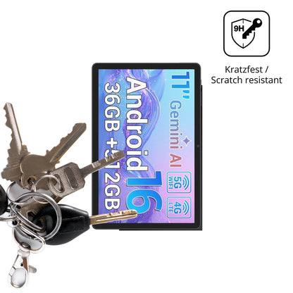 dipos Displayschutz für LORDWIT L20, mattierte Oberfläche, robuste Festigkeit und perfekte Passform