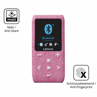 9H Hartbeschichtete, flexible Folie passend zugeschnitten für LUCKDANO MP3-Player