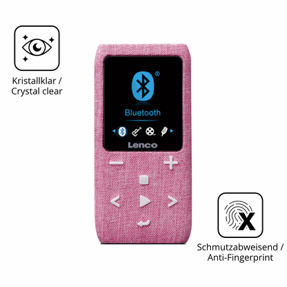 Flexible TPU-Folie passend zugeschnitten für LUCKDANO MP3-Player, vollständige Abdeckung