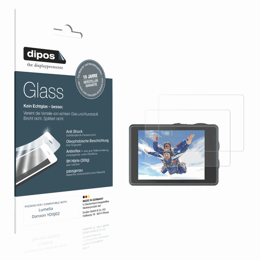 2x Screen Protector for Lumelia Danxon YDXJ02 matte Flexible Glass 9H dipos