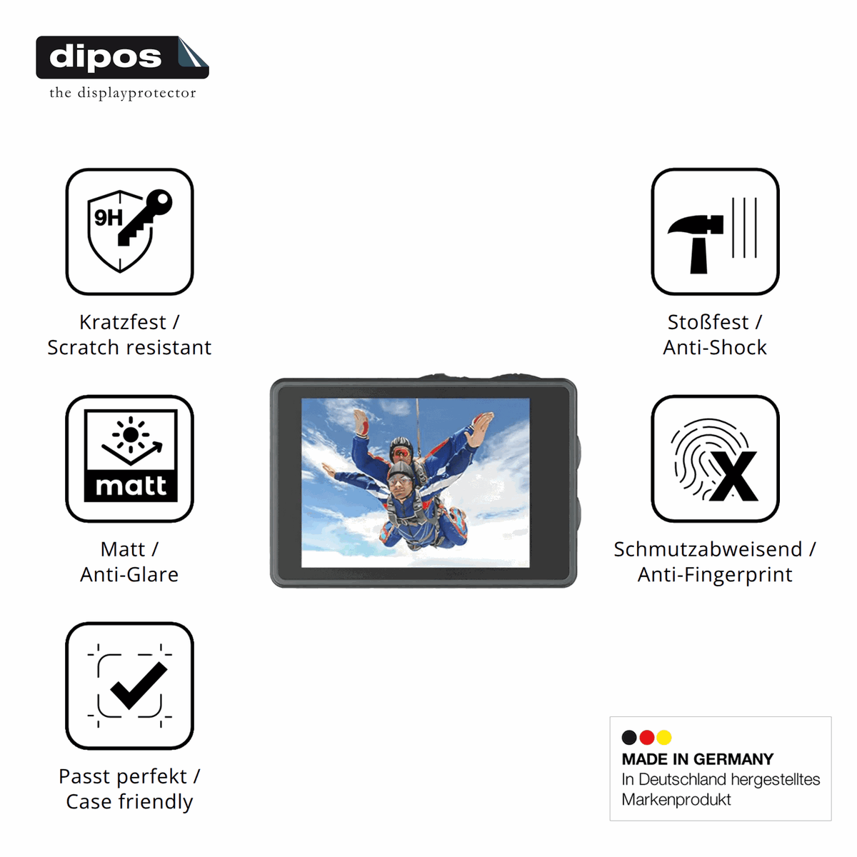 2x Screen Protector for Lumelia Danxon YDXJ02 matte Flexible Glass 9H dipos