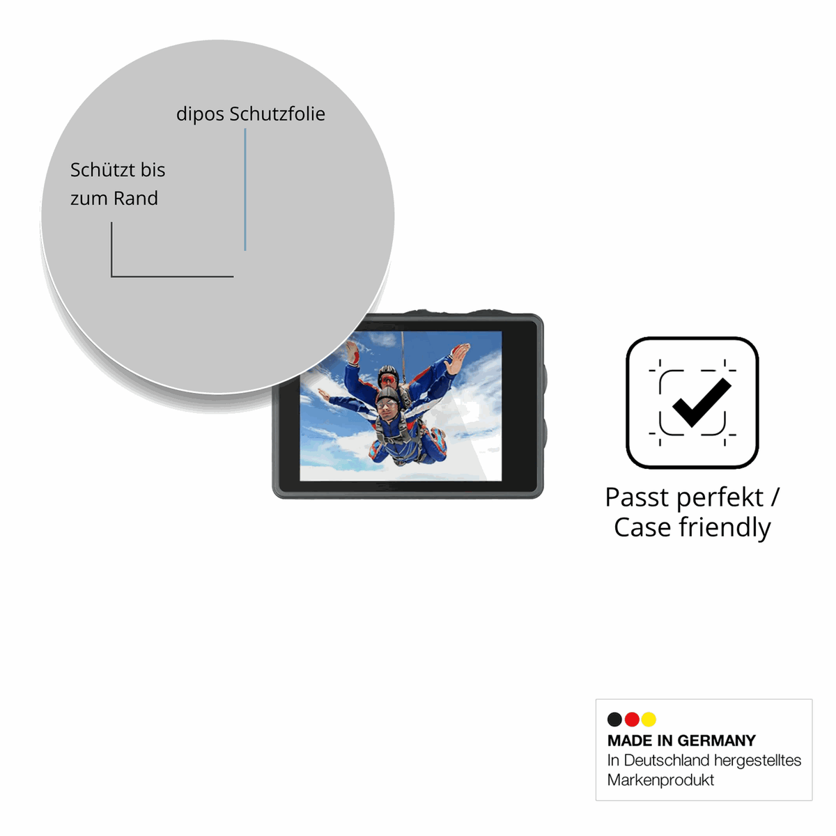 2x Screen Protector for Lumelia Danxon YDXJ02 Flexible Glass 9H dipos