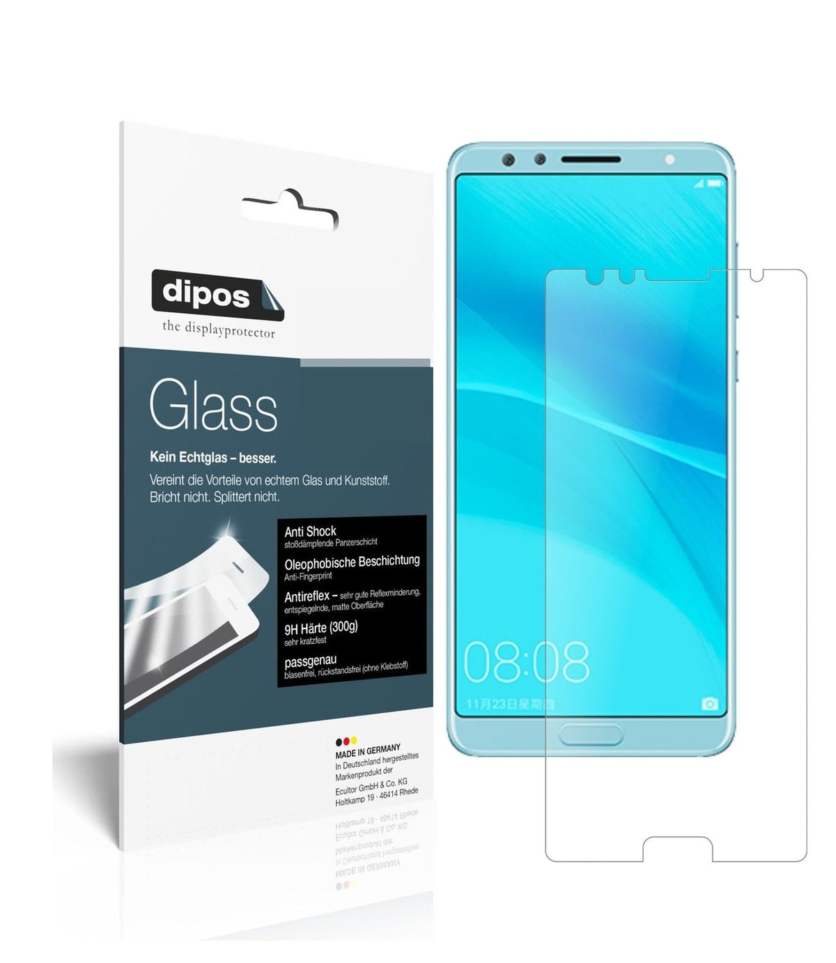 1x 9H Matte Screen Protector for Huawei Nova 2S Tempered Glass Film