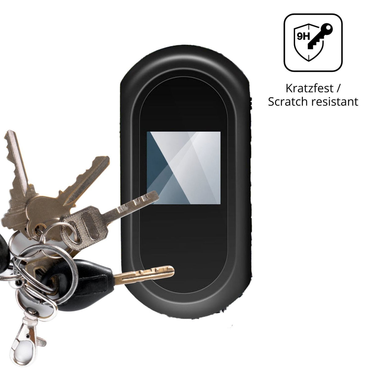 dipos Displayschutz für LXMIMI M20, transparente Oberfläche, perfekte Passform auch für die Rundungen