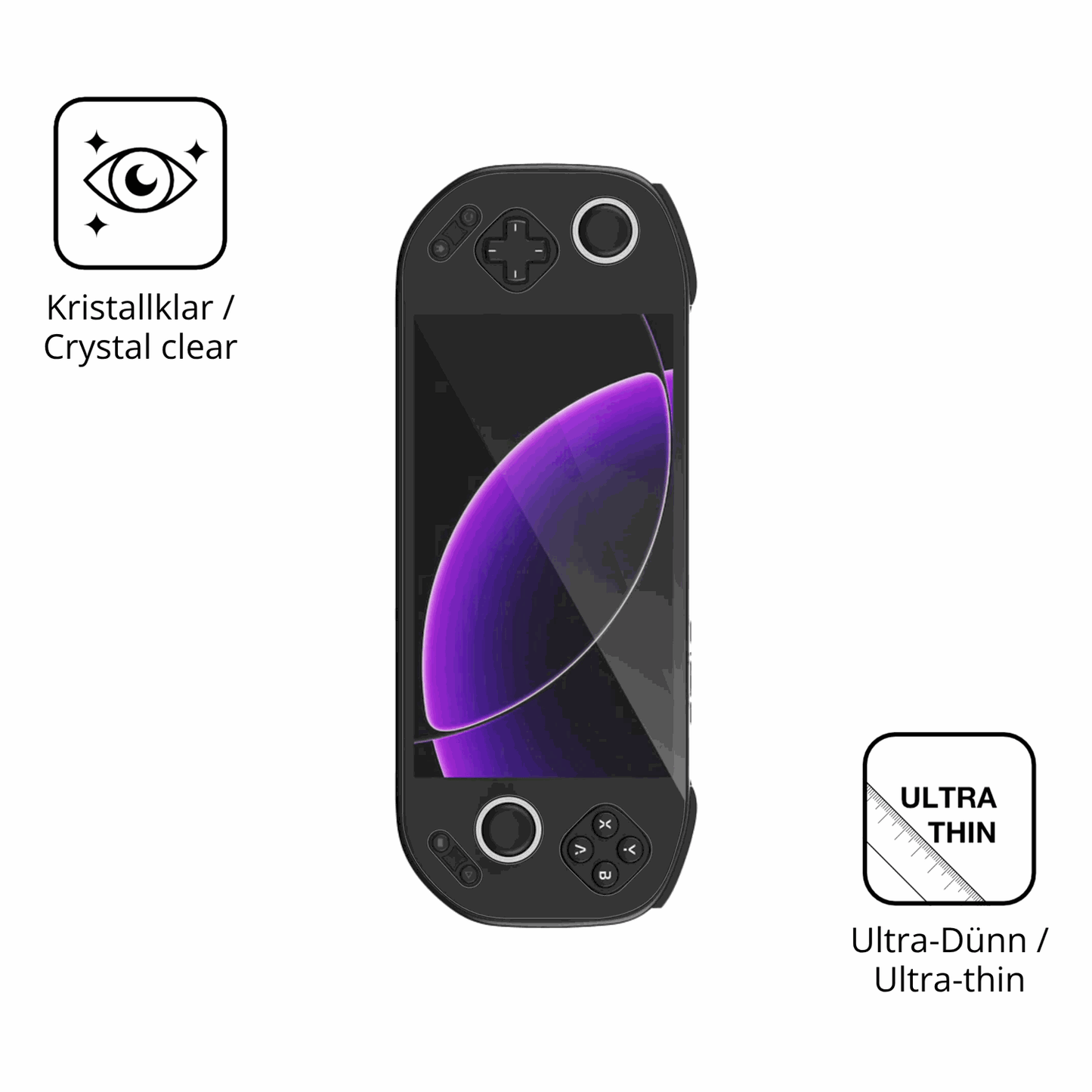 2x Screen Protector for MANGMI Pocket Max Protection Crystal Clear dipos