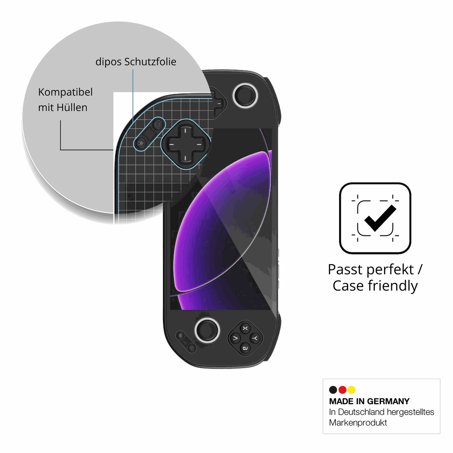 2x Screen Protector for MANGMI Pocket Max Protection Crystal Clear dipos