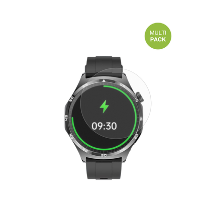 marsyu1.43 zoll smartwatch mit aufgebrachter dipos Displayschutzfolie, die lästige Fingerabdrücke minimiert
