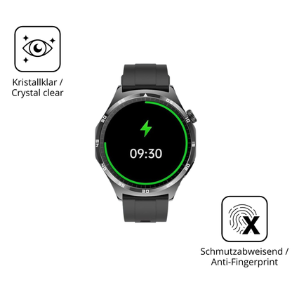 Flexible TPU-Folie passend zugeschnitten für marsyu1.43 zoll smartwatch, vollständige Abdeckung