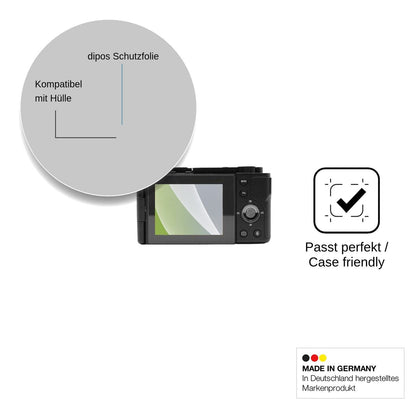 4x Screen Protector for AgfaPhoto Realishot C130 Protection Anti Glare dipos