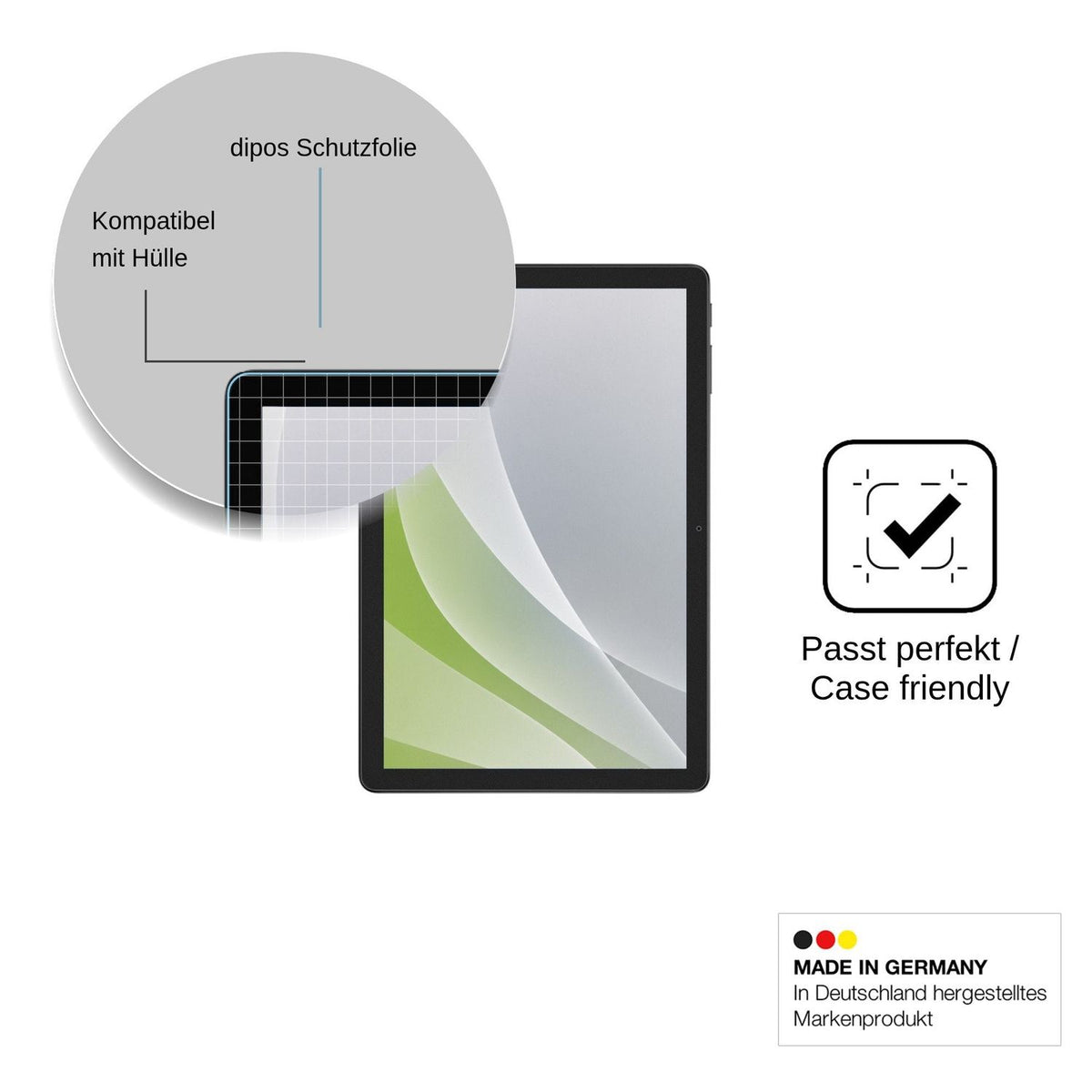2x Screen Protector for Alldocube iPlay 80 SE Protection Anti Glare dipos