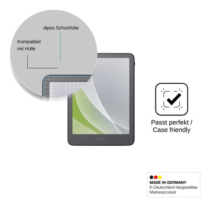 2x Screen Protector for Amazon Kindle Colorsoft 2026 Protection Anti Glare dipos