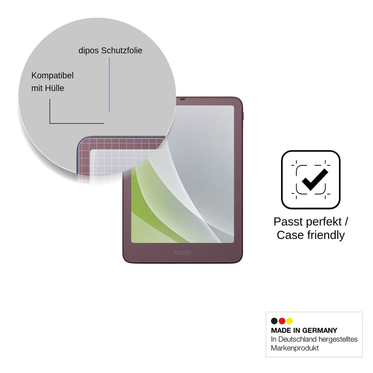 2x Screen Protector for Amazon Kindle Colorsoft Signature Edition 2026 Protection Anti Glare dipos