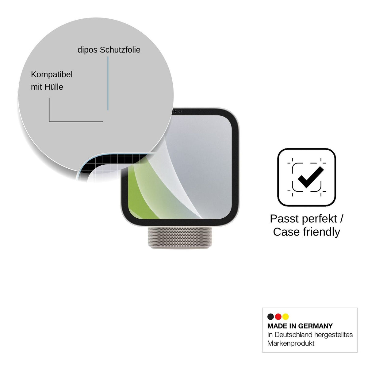 2x Screen Protector for Apple HomeView Protection Anti Glare dipos