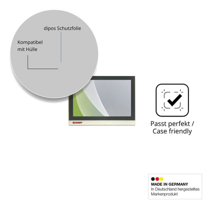 Schutzfolie mit optimaler Passform, zur Verwendung mit Hüllen geeignet