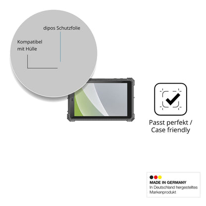 Schutzfolie mit optimaler Passform, zur Verwendung mit Hüllen geeignet