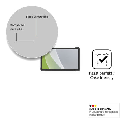 Schutzfolie mit optimaler Passform, zur Verwendung mit Hüllen geeignet