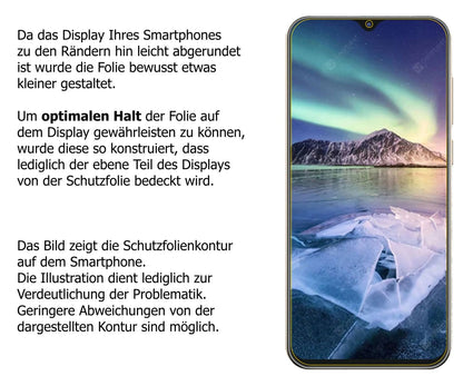 Schutzfolie mit optimaler Passform, zur Verwendung mit Hüllen geeignet