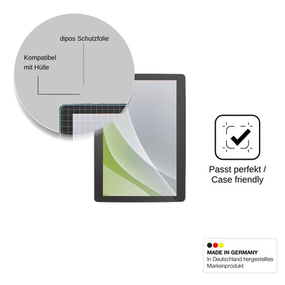 2x Screen Protector for Danew DSlide 1018 Protection Anti Glare dipos