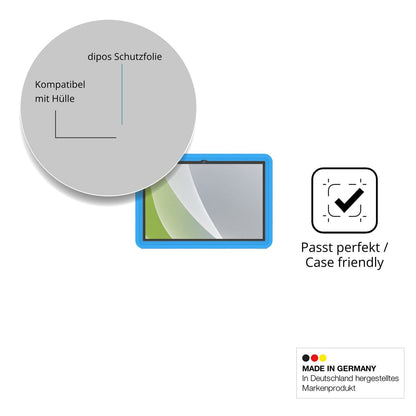 Schutzfolie mit optimaler Passform, zur Verwendung mit Hüllen geeignet